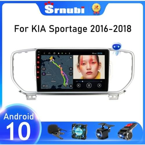 2Din Android 10 Car Radio Multimedia Video Player For KIA Sportage KX5 2016-2018 GPS navigation RDS 4G Net DSP+48EQ IPS 6+128G