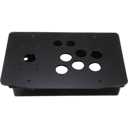 FFYY-Acrylic Panel Case DIY Handle Arcade Game Set Kits Gaming Joystick Acrylic Panel