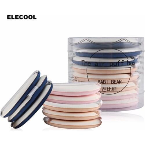 ELECOOL 8Pcs/Set Air Cushion Puff Cream Concealer Applicator CC/BB Air Cushion Puff Foundation Sponge For Women