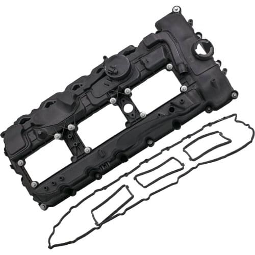 Engine Cylinder Head Tim Valve Rocker Cover For BMW 640i 740i 335i 11127570292 11-12-7-570-292 11 12 7 570 292