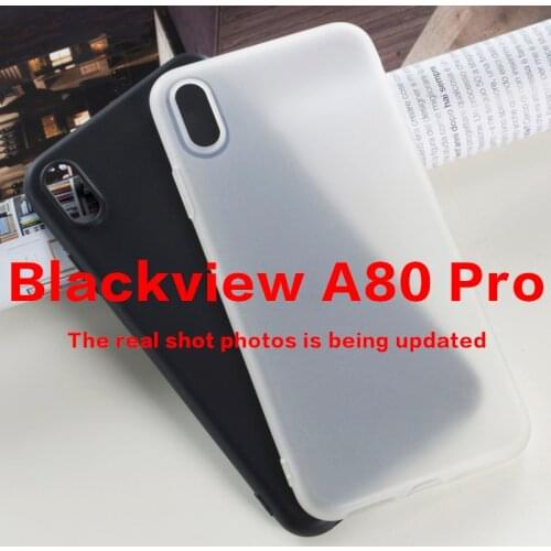 Soft TPU Case For Blackview A80 Plus Smartphone Funda Gel Pudding Silicone Case Cover For Blackview A80s Pro Mobile Phone Coque