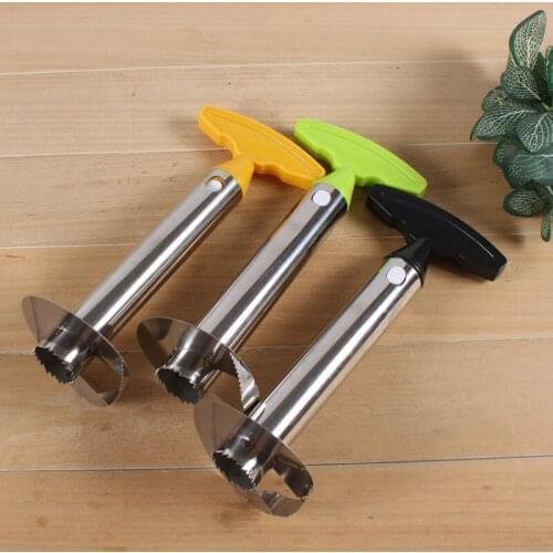 3 Color Stainless Steel Pineapple Corer Peeler Cutter Easy Fruit Parer Cutting Tool Home Kitchen Western Restaurant Accessories