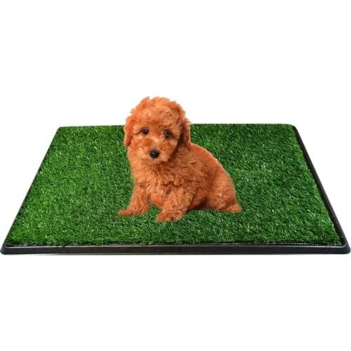 Pet Potty Toilet Training Replacement Grass Pad for Indoor Dogs Behavior Correction Puppy Potty Mat for Small Size Dogs