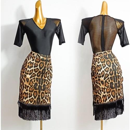 Latin Dance Shirt Lady Short Sleeve Sexy Mesh Bodysuit Top Latin Dancing Practice Clothes Rumba Cha Cha Samba Tango Salsa DN6060