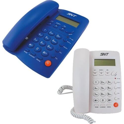 SİNTECH SNT-T1 NUMARAYI SHOWING TABLE TOP PHONE BLACK