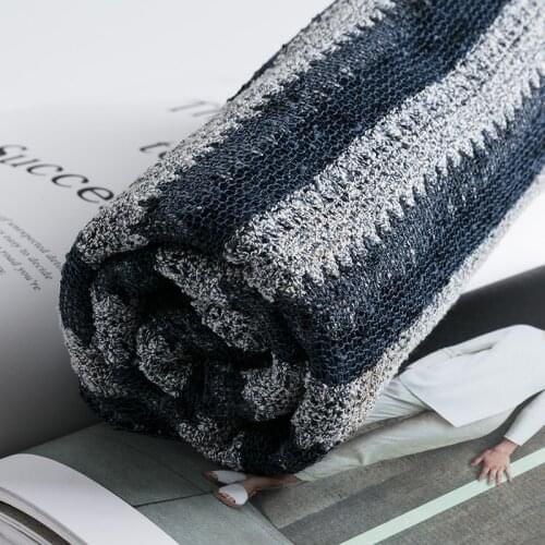 100% Polyester Knit Fabric Jacquard Hollow Fabric For Cardigan Sewing Material 50*150 Cm/Piece
