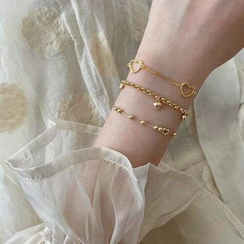 Silvology 925 Sterling Silver Openwork Heart Charm Bracelet for Women Elegant Sweet Cute Mori Bracelet Trendy Designer Jewelry