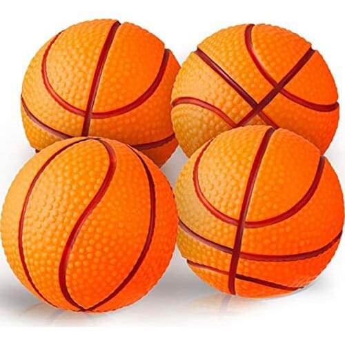 1PC Safe EVA Dog Chewing Ball Durable Bouncy Fetch Basketball Chew Pet Toys For Small Medium Dogs Traning Puppy Game Interactive