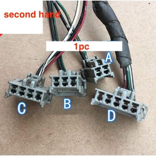 1pc second hand for Honda Fit Civic Accord Brake Light Turn Signal Plug License Plate Light cable wire