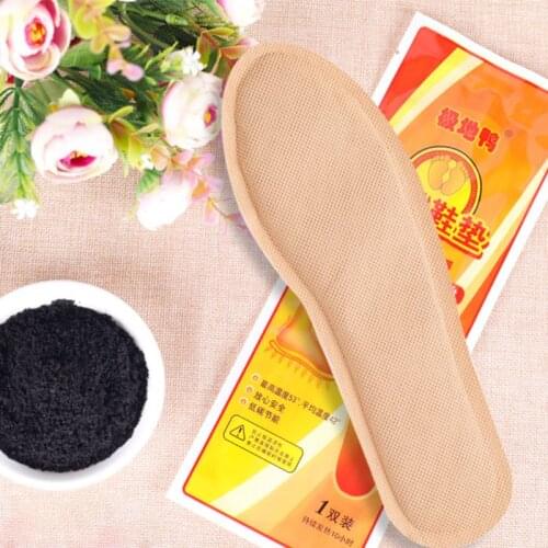 2Pcs/Pair Unisex Foot Warmer Pads Sticker Body Warming Patch Insoles Anti Winter Paste Strong Lasting Self-Heating Shoes Boots