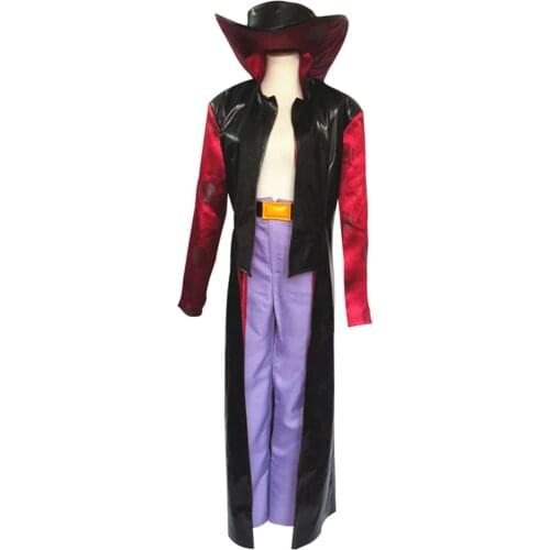 2018 One piece Mihawk Cosplay Costume Dracule Mihawk costume