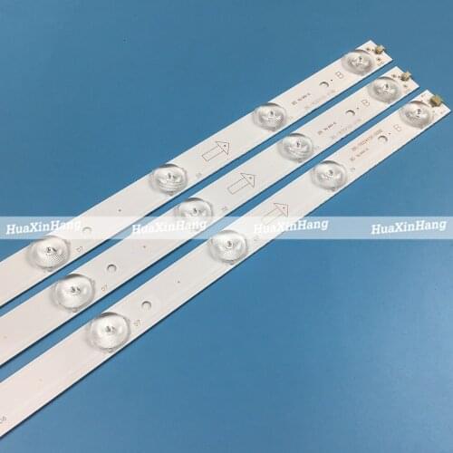 3pcs LED Backlight Strip For IRBIS T32Q44HDL LE32D99 IC-B-HWK32D022B IC-B-HWK32D022A 32CE561LED 3BL-T6324102-006B 0065 HK315LEDM