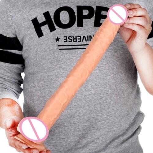 39*4.5cm Super Huge Black Dildos Strapon Thick Giant Realistic Dildo Anal Butt with Suction Cup Big Soft Penis Sex Toy For Women