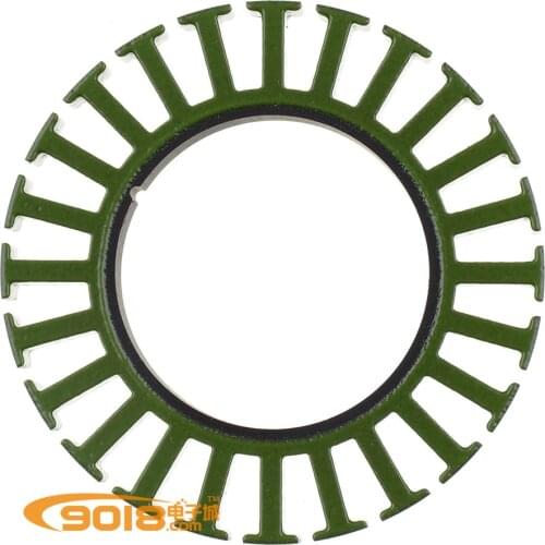 6110 DC Brushless Motor Disc Generator Silicon Steel Sheet Stator Core 61.5*10mm 24N28P