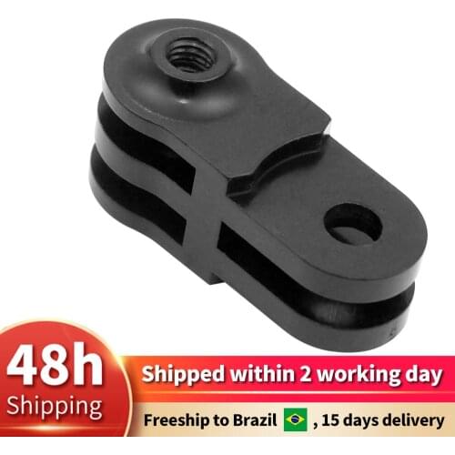 Aluminum Tripod Mount Extension Activity Connecter for 3-way Pivot Arm for Insta360 ONE R for GOPRO 9/8/MAX for DJI Osmo Action