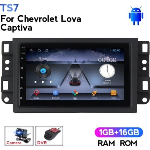 7" Android Car Radio gps navigation Multimedia video player 2 din car radio player For Chevrolet Lova Captiva Gentra Aveo Epica