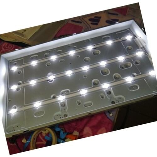 FOR 630 mm 57pcs/lot = 38pcs A1 7 LEDs+19 pcs A2 8 LEDs for LG 32" TV 6916L-1295A 6916L-1205A aluminium 100%new