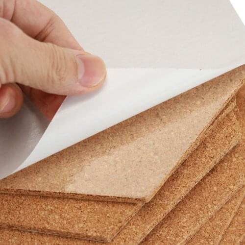 Self-Adhesive Cork Board Tiles Office Home Wood Photo Background Hexagon Stickers Wall Drawing Bulletin Boards 8/16/24 Pcs