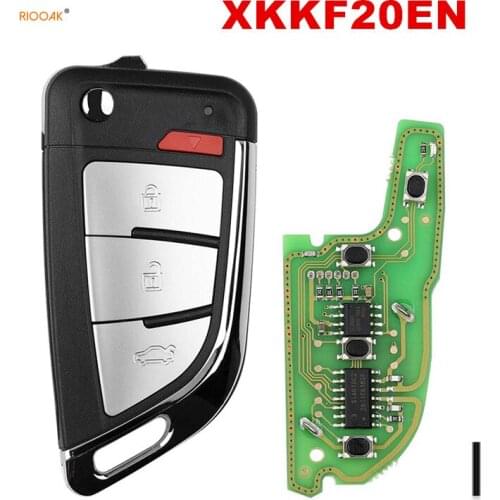 RIOOAK XHORSE XKKF20EN Knife Style Remote Key for VVDI VVDI2 Key Tool English Version locksmith tools