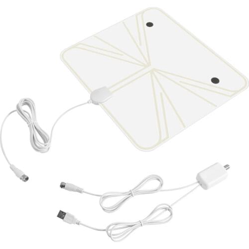 2021 new Indoor Digital HDTV antenna 80 Miles Range Indoor Antenna Amplifier Signal Booster satellite dish signal receiver