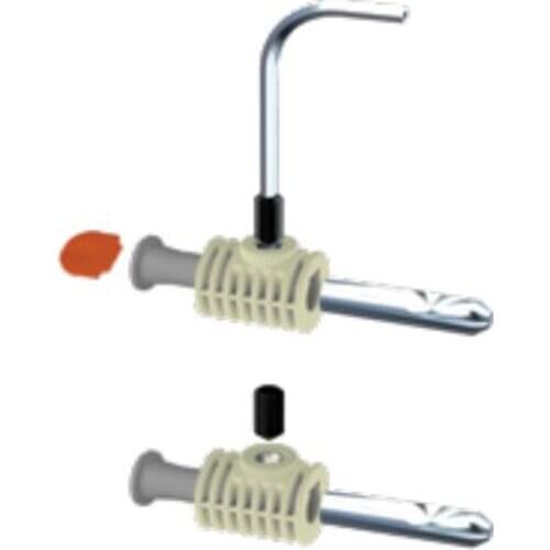 WALLHUNG WC FIXING SET TO FIX THE WALLHUNG WC & BIDET FROM THE SEAT COVER HOLES