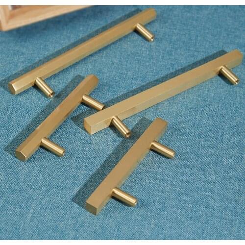 3.75" 5" 7.55" Pure Copper Dresser Drawer Knobs Brass Door Pull Handles Metal Kitchen Cabinet Wardrobe Handles Hardware Decor