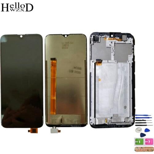 6.1'' Mobile For Doogee Y8 LCD Display + Touch Screen Digitizer Assembly LCD Touch Digitizer Sensor 100% Original Tools