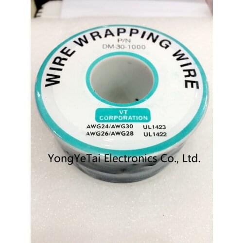 OK wire board fly line PCB jumper 250mter Brown/orange/dark gray/white/purple/red/green/blue/yellow/black 30awg Free shipping