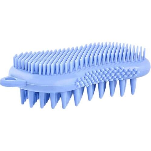 Exfoliating Silicone Body Scrubber Silicone Bath Brush Easy to Clean, Lathers Well Eco Friendly and More Hygienic