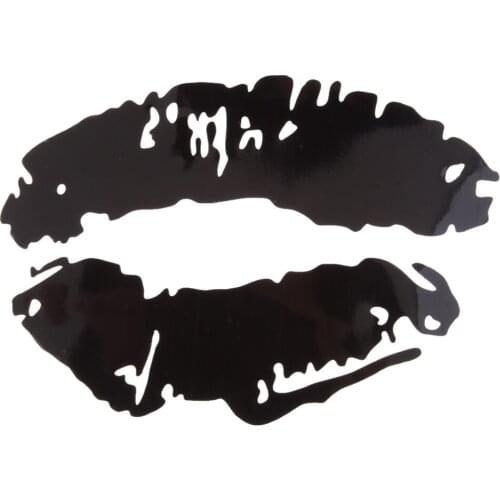 Self Adhesive Decal Sticker Lips Shape For Motorcycle Car Scooter Truck ATV