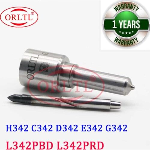 L342PBD Common Rail Nozzle H342 C342 D342 E342 G342 Fuel Injection Nozzle Sprayer L342PRD