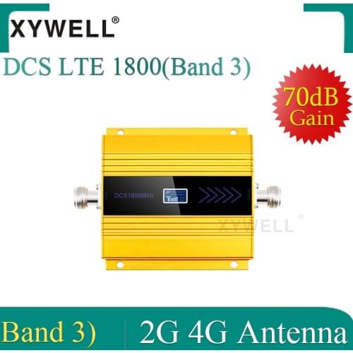 XYWELL 4g Signal Booster 1800 MHZ GSM Amplificador GSM 2g 4g Booster DCS 1800 Booster Mobile Phone Signal Amplifier Repeater