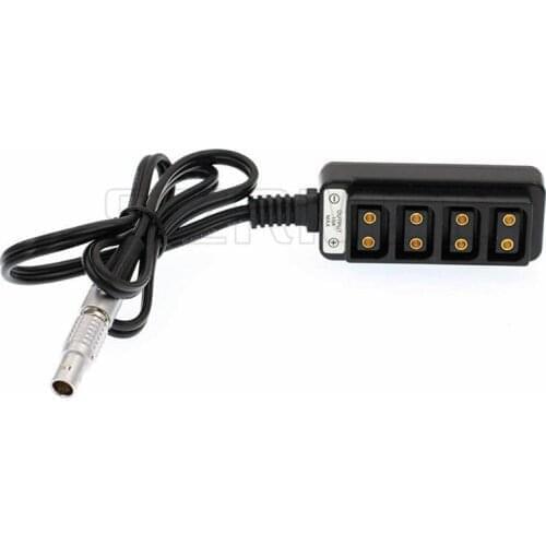0B 3 Pin Steadicam Zephyr 24V Output to 4 Port D tap Female Hub Splitter Adapter Expansion Power Out Cable