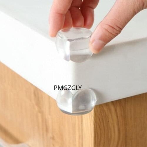 New 10Pcs/Lot Child Protection Security Silicone Protector Transparent Table Corner Edge Corner Cushion Furniture Corners Table