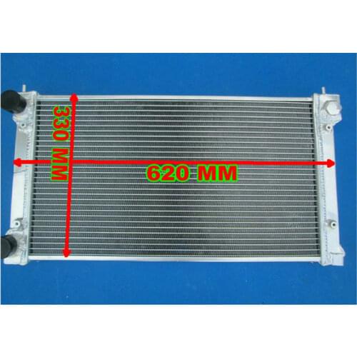 ALUMINUM RADIATOR FOR Volkswagen FOR VW FOR Golf MK1 MK2 1.6 8V and 1.8 MT 1982-1992
