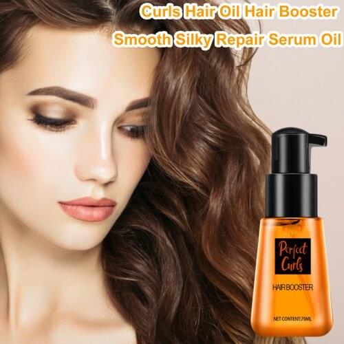 Hair Growth Essence Super Curl Defining Booster Curl Styling Essence Hair Repair Liquid Hair Conditioner Hair Care Oil 70ml