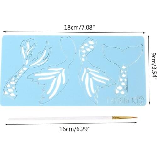 R2JC Cake Tool Acrylic Creative Tree Embossed Cutter Mold Cookie Cutter Stamp Brush