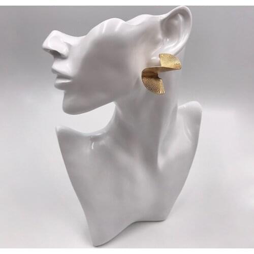 Kara&Kale Boho Drop Earings Fashion Jewelry Charms Gothic Trendy Big Earrings Alloy Vintage Matte Gold Earrings For Women ED070