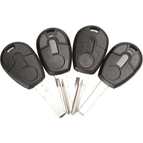 Kutery Key Shell For Fiat positron EX300 2Buttons Remote Car Key Case Cover With Uncut GT15R/SIP22 Blade Blank