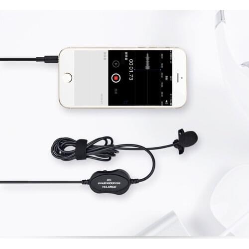 Mobile phone SLR lavalier microphone camera interview radio microphone little bee microphone vlog live