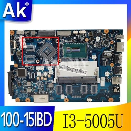 NM-A681 motherboard For Lenovo Ideapad 100-15IBD 100 15IBD CG410/CG510 NM-A681 notebook motherboard pentium I3-5005U 100% TEST