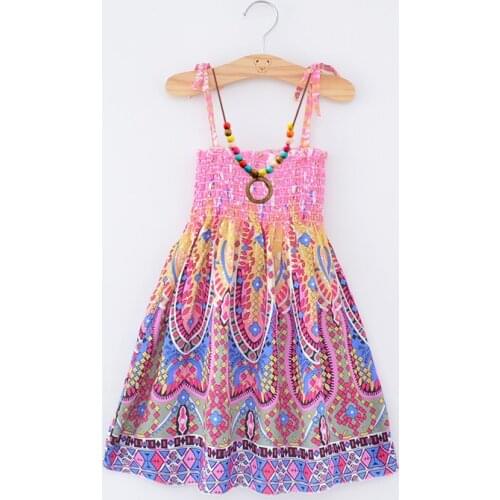 Parent-child Mother-daughter Dress Seaside Vacation Beach Summer Beach Suspender Mommy And Me Clothes Family Matching Outfits