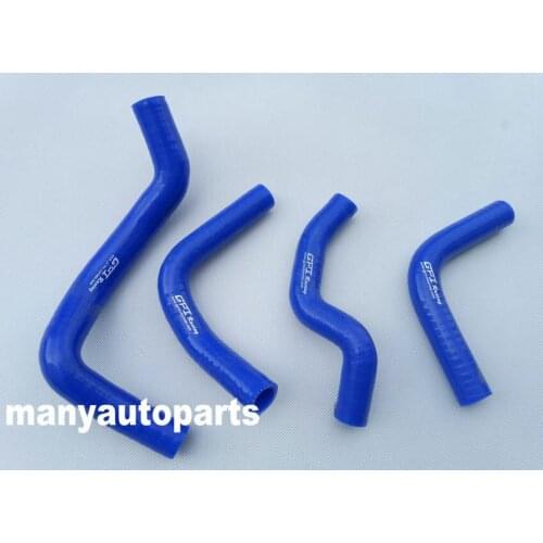 Gpi silicone radiator hose for DRZ400E drz 400e 2002-07 K2/K3/K4 03 04 05 06 07,BLUE