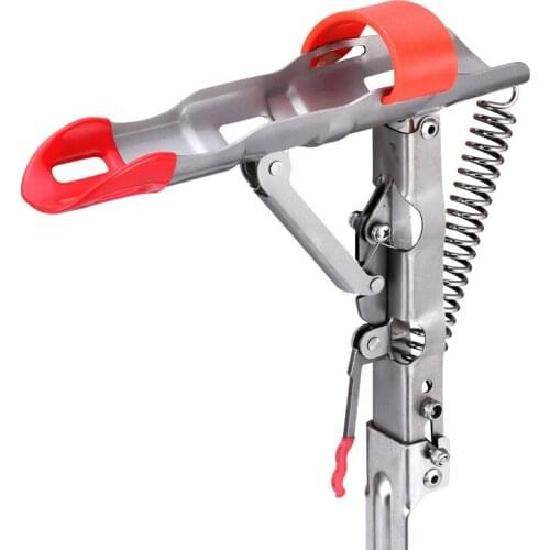 Anti-Rust Steel Fishing Bracket Rod Holder Fish Tackle New Foldable Automatic Double Spring Angle Fishing Pole Tackle Bracket