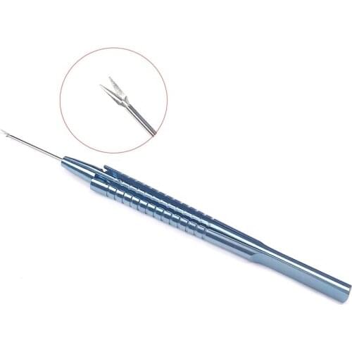 Titanium Ophthalmic Surgical Instruments Vitreoretinal Intraocular Microscissors IOL Cutting Scissors
