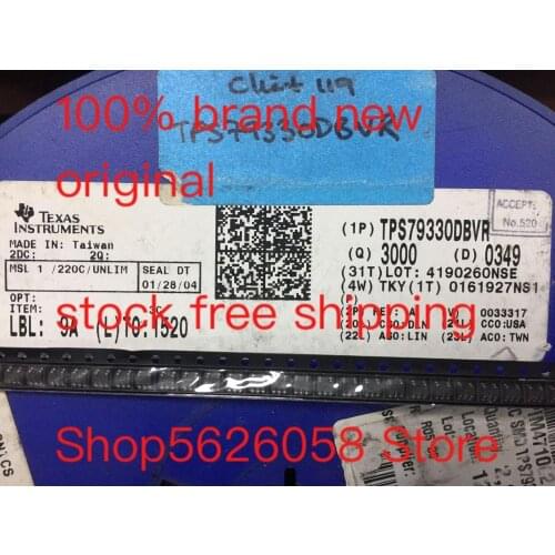 TPS79330DBVR SOT23 SOT23-5 100% brand new in stock 50PCS/LOT
