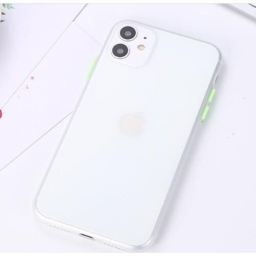 0.2mm Ultra Thin Hard Soft Case for iPhone 12 Mini 11 Pro Xs Max X Xr 7 8 Plus PP Plastic Black Matte Clear Back Cover Coque TPU