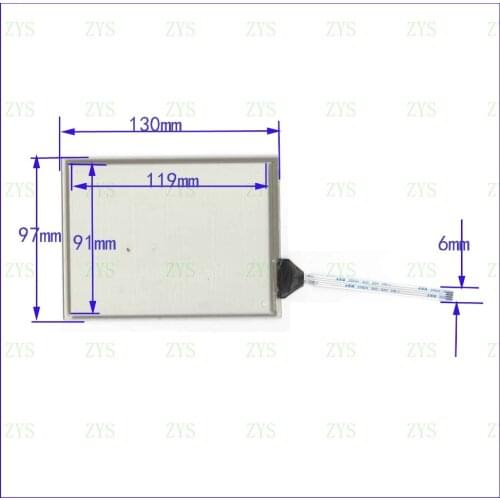 ZhiYuSun 170914 compatible 130mm*97mm 5inch 4-wires resistive touch panel for Car DVD, 130*97 for Industrial control