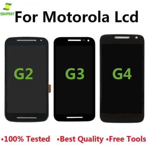 TOUCH SCREEN LCD Display With Touch Screen Digitizer Assembly For Motorola Moto G2 XT1063 XT1064 G3 XT1544 G4 Play XT1601 XT1602