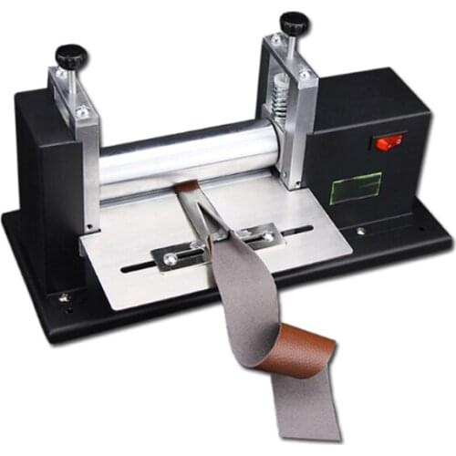 Electric small leather draw machine, manual glue dispenser machine, leather press laminating machine including 8 pcs pull tube